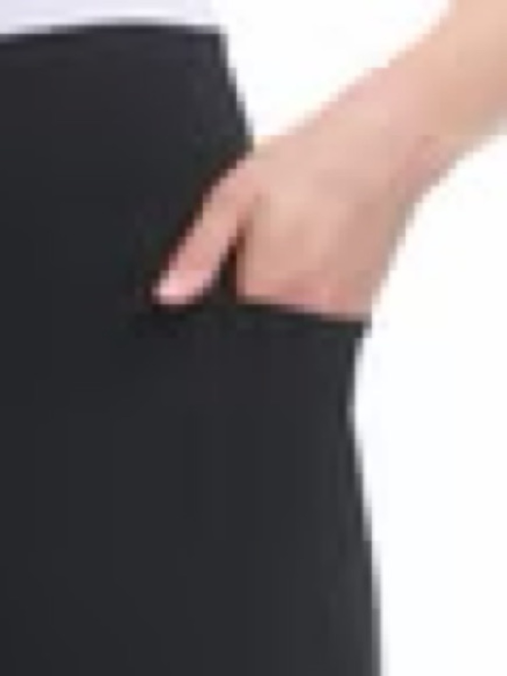 NWT Jockey Black Women’s Yoga Pant - Picture 3 of 4